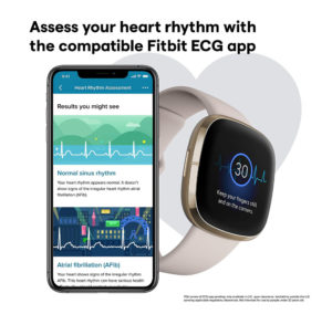 Fitbit Sense - assess heart rhythm
