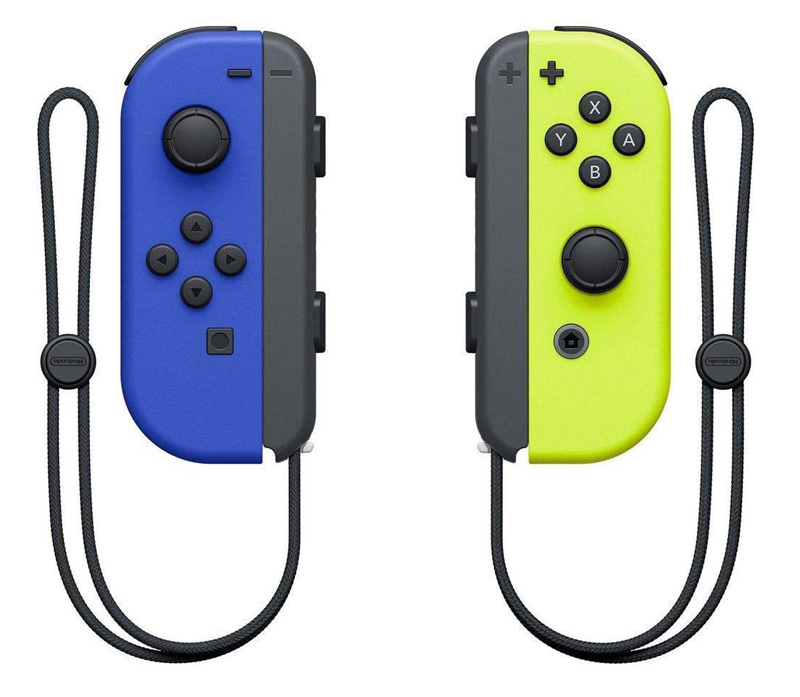 Nintendo Joy-Con Neon Blue Yellow