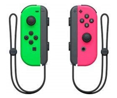 Nintendo Joy-Con Neon Pink Green