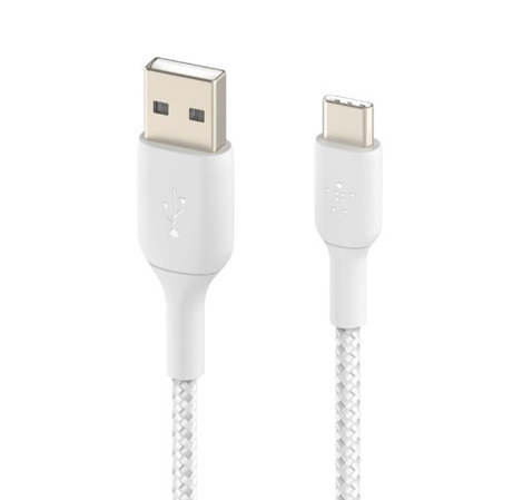 Belkin BOOST CHARGE USB-A to USB-C Cable Braided 1M