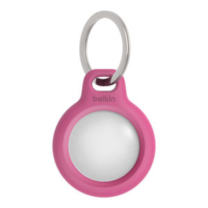 Secure Holder with Key Ring for AirTag