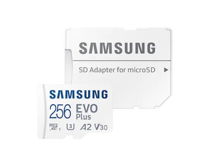 Samsung Evo plus 256GB microSD SDXC U3 class 10 A2 memory card 130MB/S plus Adapter