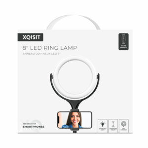 XQISIT 8” LED Ring Lamp