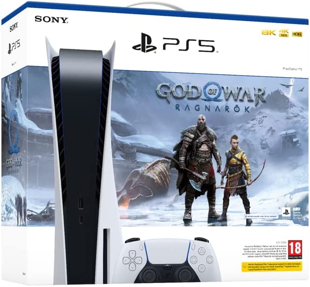 PS5 console and God of War Bundle