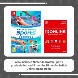 Nintendo Switch Sports Bundle including game & FREE 3 Month Nintendo Online Membership