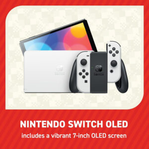 Nintendo Switch + Mario Wonder + 12 months NSO bundle